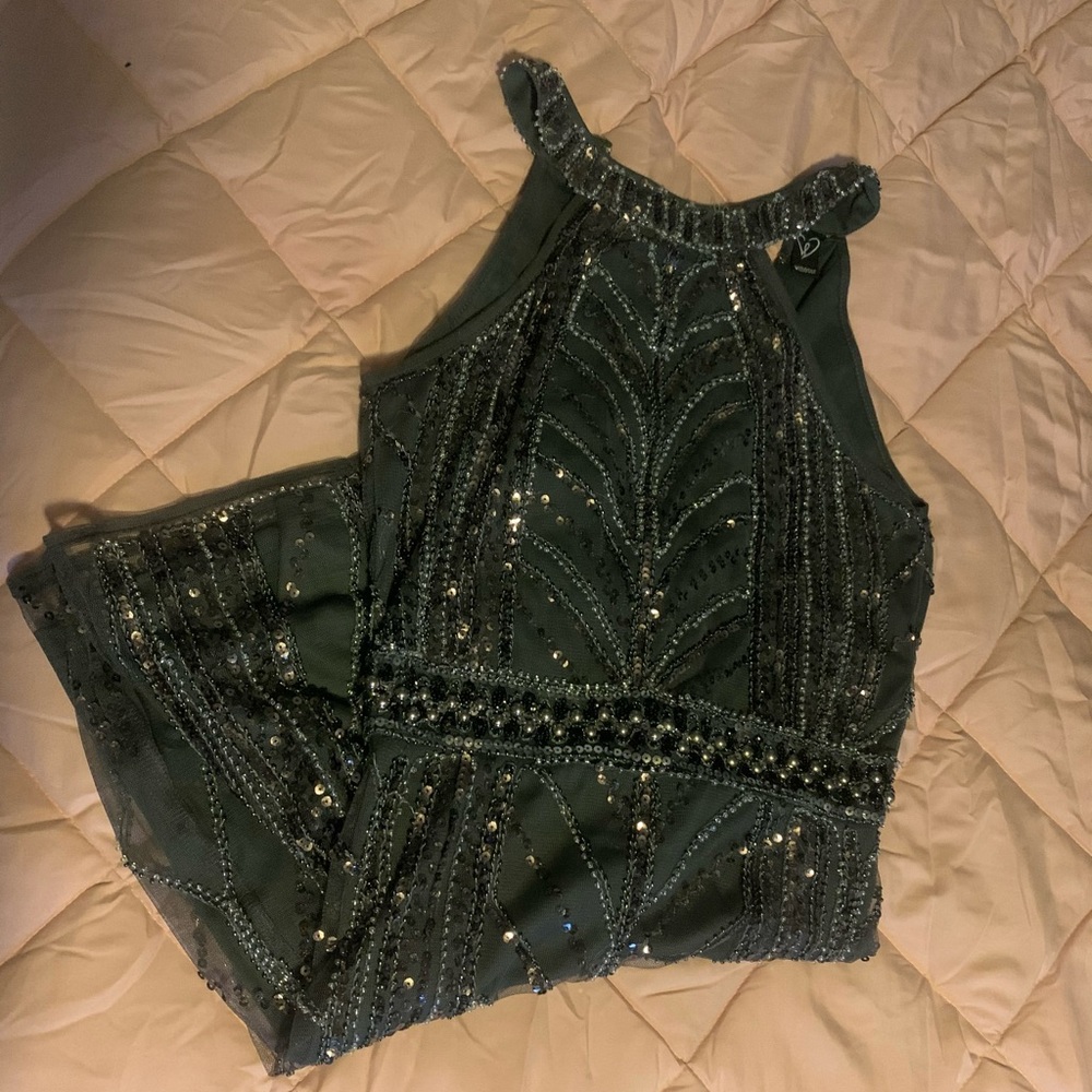 Windsor Gray Sequin Dress